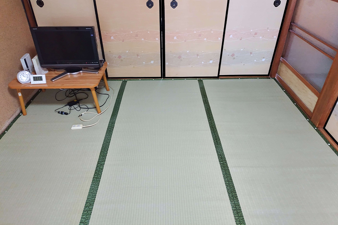 裏滑り止め加工なし