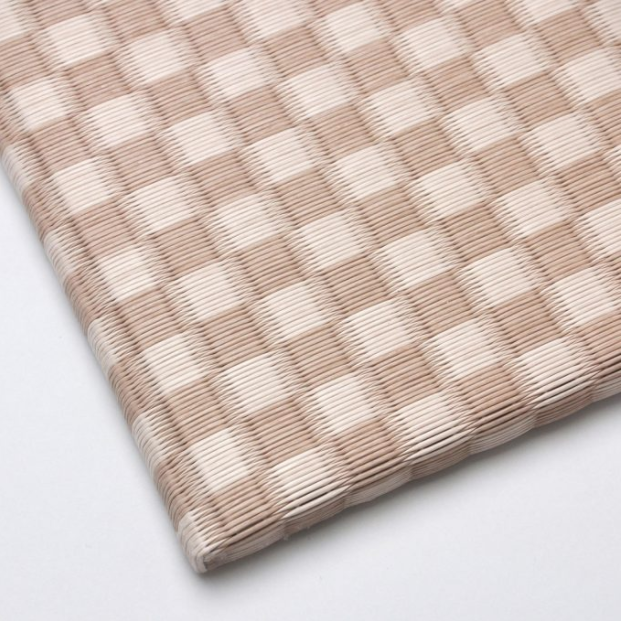 置き畳　セキスイ美草 市松ピンクを使用したTokyo Kawaii Pink(Checkered Pattern)