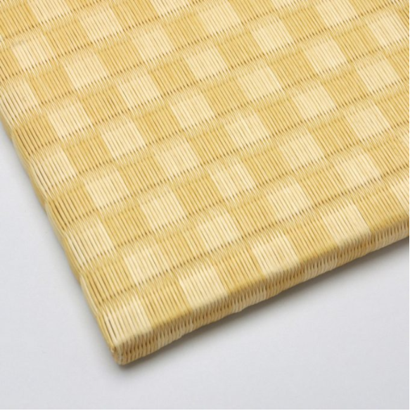 置き畳　セキスイ美草 市松イエローを使用したTokyo Yellow(Checkered Pattern)
