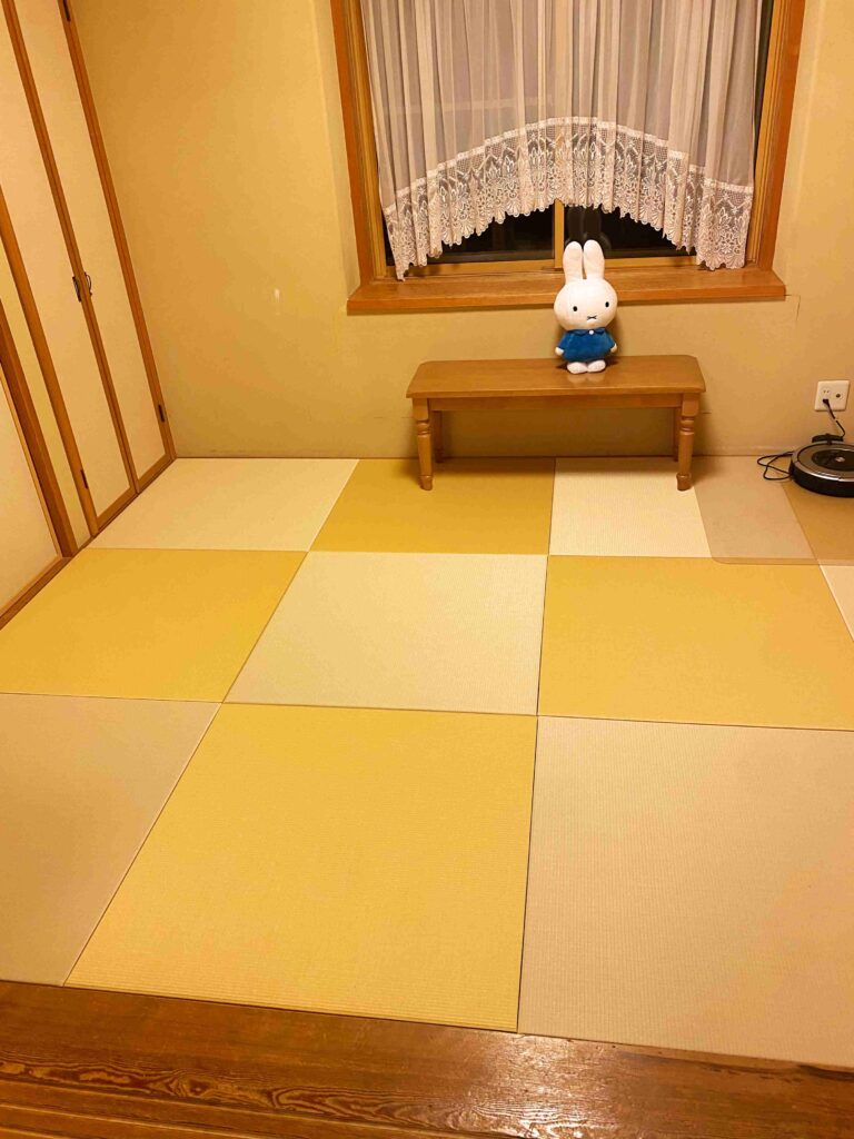 琉球畳に入れ方部屋